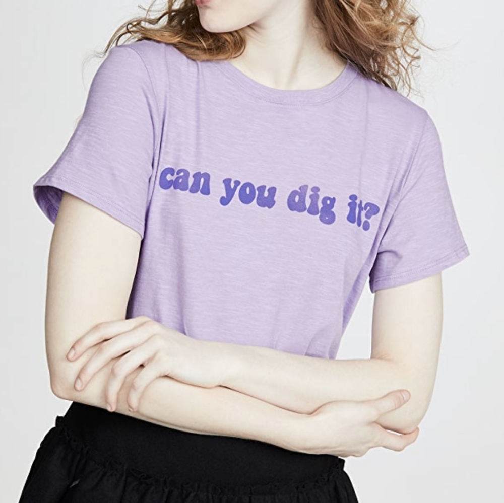 {Cinq a Sept} Brand New Tous Les Jours Dig It Tee